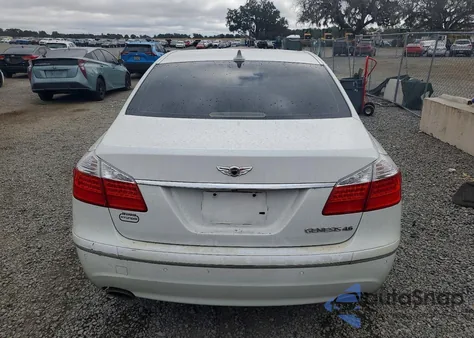 2011 Hyundai Genesis 4.6L from USA, damaged, VIN KMHGC4DF7BU144986